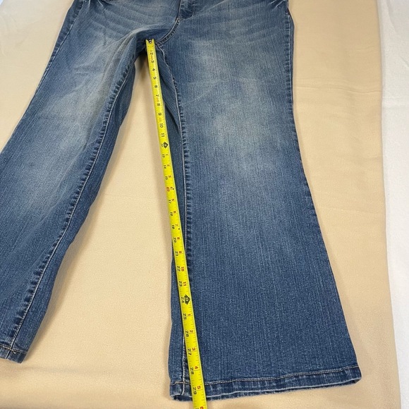 JMS Just My Size Jeans Womens 20W Butterfly Stretch Classic High Rise Plus Y2K - Picture 5 of 16